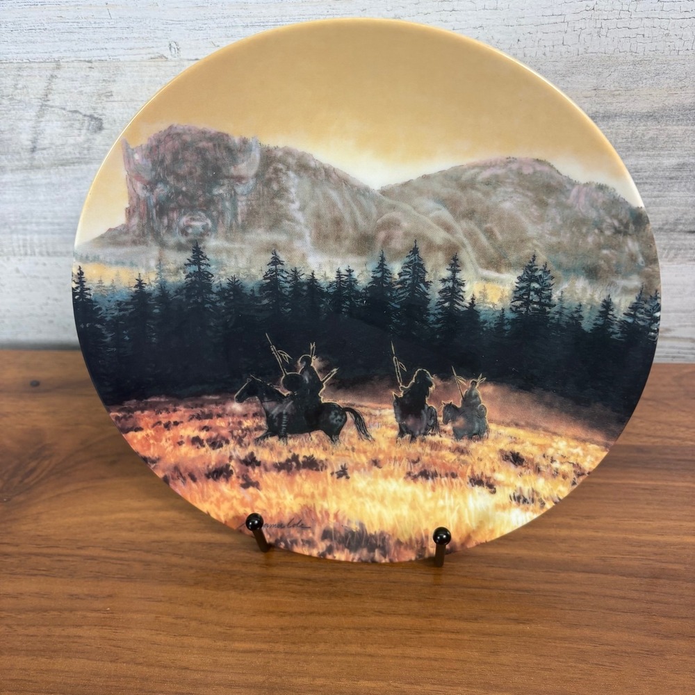 W.S George Collectors Plate ~ Within Sunrise  - By‎ Julie Kramer Cole 8"